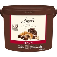 Ülker Lovells Extra Pralin Kakaolu Fındıklı Krema 5 kg (%18 Fındıklı)(Pişirilebilir)