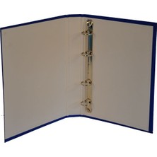 Bafix A5 Talebe Öğrenci Klasörü 4 Halkalı Mavi (10 Lu Paket)