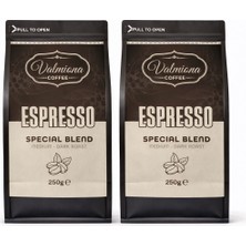 Valmiona Espresso Çekirdek Kahve 500G – Medium Dark Roast Special Blend