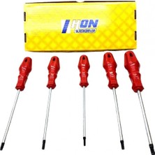 MiraLive Tornavida 5 Parça Tork Torx Tornavida Seti