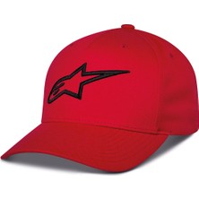 Alpinestars Ageless Snapback Şapka Kırmızı  Siyah