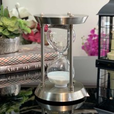 Deco Vien Kum Saati 10*16.5 cm Gümüş