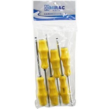 MiraLive Çift Uçlu 6 Lı Tornavida Seti Darbeli Set