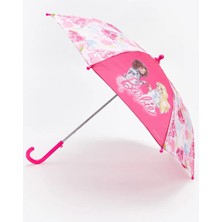 LC Waikiki Lcw Accessorıes Karışık Barbie Baskılı Kız Çocuk Şemsiye
