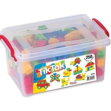 Dede Oyuncak TikTak Lego Puzzle Küçük Boy Box 250 Parça 03153