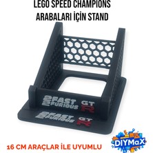 Dıymax LEGO Speed Champions Standı | Araç Sergileme Aparatı | Model Vitrin Standı
