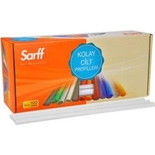 Sarff 10 Mm Oval Beyaz Sırtlık 100 Lü Paket 100 Adet Ölçülerle Pratik Kırtasiye Ürünü