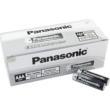  panasonic çinko karbon ınce kalem pil (aaa) r03ue/2s (60 lı paket)
