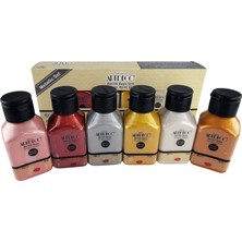 Artdeco Akrilik Boya 6X75 ML Set Metalik Renkler LV-Y-070I-AS3
