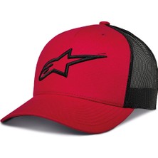 Alpinestars Ageless Trucker Şapka Kırmızı  Siyah
