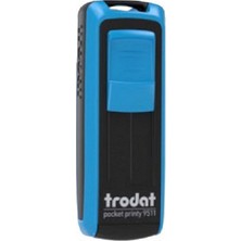 Trodat Cep Kaşe P4 38X14 Mm Mavi, Mavi Keçe 9511 195112020