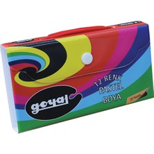  goyal pastel boya çantalı 12 renk ptl-212