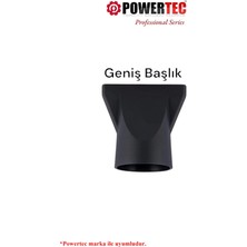 Powertec TR-601/TR-701/TR-801/TR-901 Uyumlu Geniş Fön Başlığı