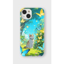 Karsu Design iPhone 14 Uyumlu Baskılı Şeffaf Telefon Kılıfı | Koleksiyon: Anime Animal Characters