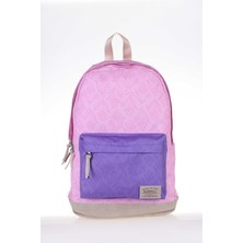  kaukko sırt çantası wichlight pink flowers 41 x 26 x 19 cm k1338