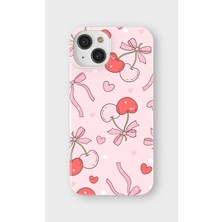 Karsu Design iPhone 15 Plus Uyumlu Baskılı Şeffaf Telefon Kılıfı | Koleksiyon: Pink Aesthetic