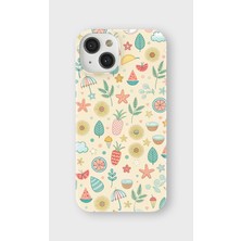 Karsu Design iPhone 14 Uyumlu Baskılı Şeffaf Telefon Kılıfı | Koleksiyon: Minimalist Style 2