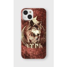 Karsu Design iPhone 15 Plus Uyumlu Baskılı Şeffaf Telefon Kılıfı | Koleksiyon: Göktürk Inscriptions