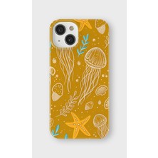 Karsu Design iPhone 14 Uyumlu Baskılı Şeffaf Telefon Kılıfı | Koleksiyon: Minimalist Style 2