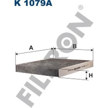 Filtron WPK105 Vag A2 Po4-5 Ibıza4    M.benz 461 463 00- K.polen Filtresi