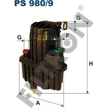Filtron WB804 Renault Clıo2-3 Modus 05- Yakıt Filtresi
