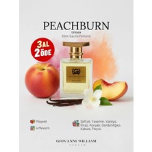 Giovanni William Peachburn Unisex Kadın/Erkek Parfüm | Sexy | Odunsu ve Sıcak | Şeftali, Kiraz, Konyak, Sedir Ağacı