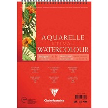 Esmo Suluboya Kağıdı Etival Classic A-4 300 Gr Üstten Spiralli 30 Yaprak Ek93618