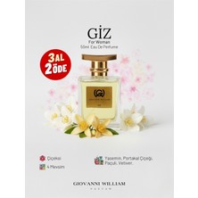 Giovanni William Giz Çiçeksi Lüx Kadın Parfümü Afrodizyak Edp | Beyaz Çiçekler, Portakal Çiçeği Paçuli Vetiver |