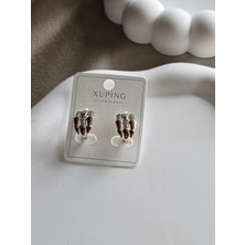 Bymiel Xuping Taşlı Halka Küpe