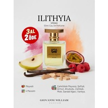 Giovanni William İlithyia Kadın Erkek Afrodizyak Parfüm Edp | Güçlü Kalıcı Sexy | Passion  Fruit, Armut, Ahududu, Misk, Vanilya
