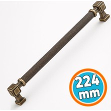 Nzb Metal Kulp Kapak Kulpu Dayanıklı Kulpları Mobilya Çekmece Dolap Antik Sarı 224 mm