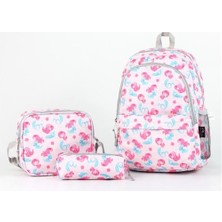  polo club üçlü okul çanta seti deniz kızı 343