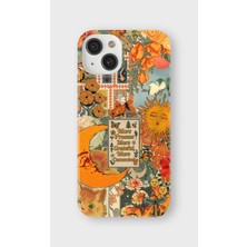 Karsu Design iPhone 13 Mini Uyumlu Baskılı Şeffaf Telefon Kılıfı | Koleksiyon: Tarot Cards