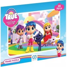Ca Games True Frame Puzzle 35 Parça 5196-5197 (Karışık Desen 1 Adet)