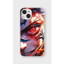 Karsu Design iPhone 13 Mini Uyumlu Baskılı Şeffaf Telefon Kılıfı | Koleksiyon: Anime Style 1