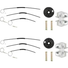 Audi A3 Için Cam Kriko Motor Kapağı-Sağ-Sol-Set