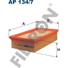 Filtron 16546-BC40A Renault Clıo3 Modus    Nıssan Juke Mıcra3-4 NV200 Note 03- Hava Filtresi