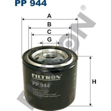 Filtron WB903 Toyota L.cruser Dyna    Jeep Cj5 Cj8 77- Yakıt Filtresi