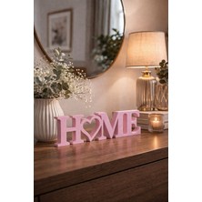 Siessa Studio Home Yazılı Kalpli Dekoratif Obje – Modern Masa Üstü Ev Dekoru