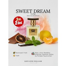 Giovanni William Sweet Dream Erkek Parfümü Yazlık Fresh | Bergamot, Nane, Sandal, Sedir, Portakal Ağacı