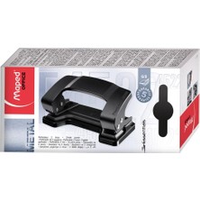  maped perfaratör (delgeç) essentials metal 2 delikli 6/8 sayfa kapasiteli siyah 452211
