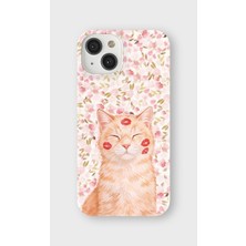 Karsu Design iPhone 14 Uyumlu Baskılı Şeffaf Telefon Kılıfı | Koleksiyon: Soft Girl Clean Aesthetic