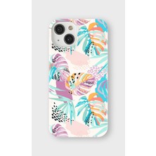 Karsu Design iPhone 13 Uyumlu Baskılı Şeffaf Telefon Kılıfı | Koleksiyon: Minimalist Style 1