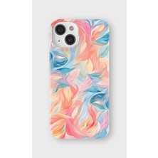 Karsu Design iPhone 13 Mini Uyumlu Baskılı Şeffaf Telefon Kılıfı | Koleksiyon: Minimalist Style 2