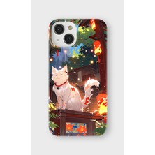 Karsu Design iPhone 13 Uyumlu Baskılı Şeffaf Telefon Kılıfı | Koleksiyon: Anime Animal Characters