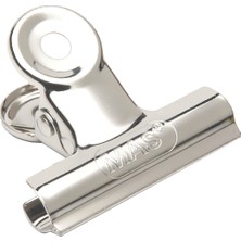  mas 950 metal yaylı kıskaç 40 mm beyaz 24 lü (1 paket 24 adet)