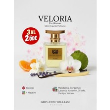 Giovanni William Veloria Kadın Parfüm Edp | Çiçeksi | Tatlı, Özgüvenli, Vanilya, Lavanta, Yasemin