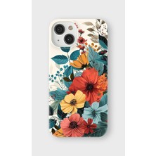 Karsu Design iPhone 15 Uyumlu Baskılı Şeffaf Telefon Kılıfı | Koleksiyon: Vintage Floral