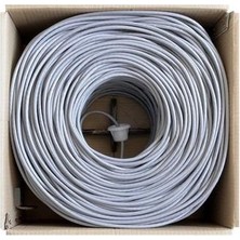 Tuba Toptaş Frısby FNW-CAT622 305MT 0.50MM 24AWG Cat6 Utp Kablo Gri
