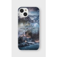 Karsu Design iPhone 15 Plus Uyumlu Baskılı Şeffaf Telefon Kılıfı | Koleksiyon: Göktürk Inscriptions
